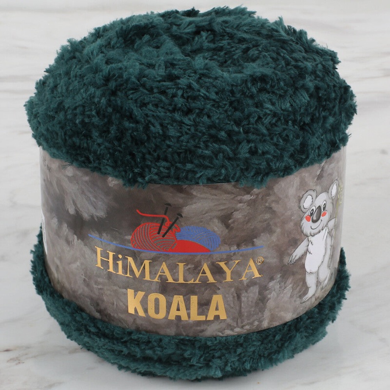 Himalaya Koala Chenille Yarn, Green – 75729