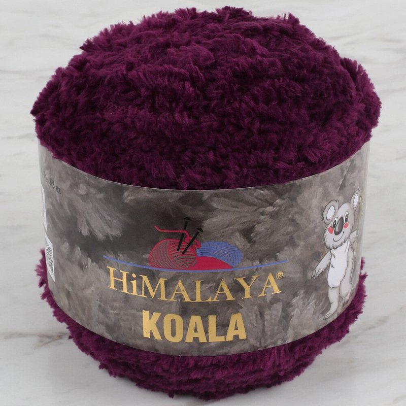 Himalaya Koala Chenille Yarn, Plum – 75733