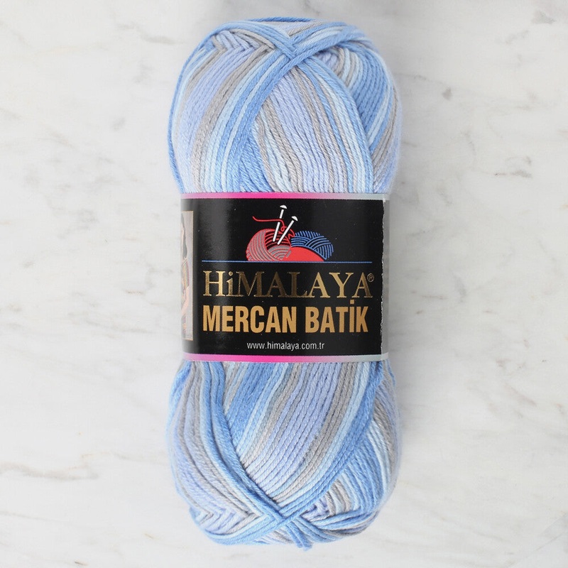 Himalaya Mercan Batik Knitting Yarn, Variegated – 59533