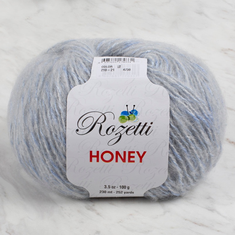 Rozetti Honey Yarn, Sparkly Variegated – 210-21