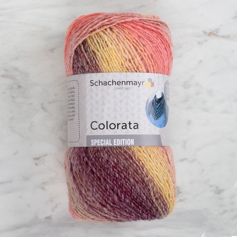 Schachenmayr Colorata Knitting Yarn, Variegated – 9891943 – 00080