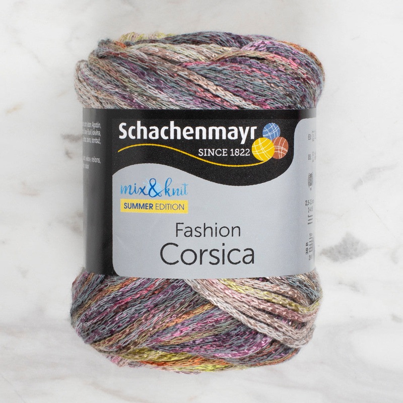 Schachenmayr Fashion Corsica 50 gr Knitting Yarn, Variegated – 9807364 – 00080