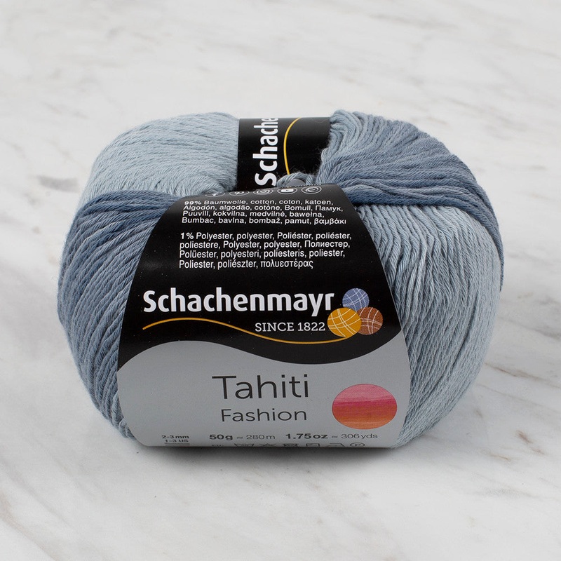 Schachenmayr Fashion Tahiti 50 gr Knitting Yarn, Variegated – 9811776 – 07693