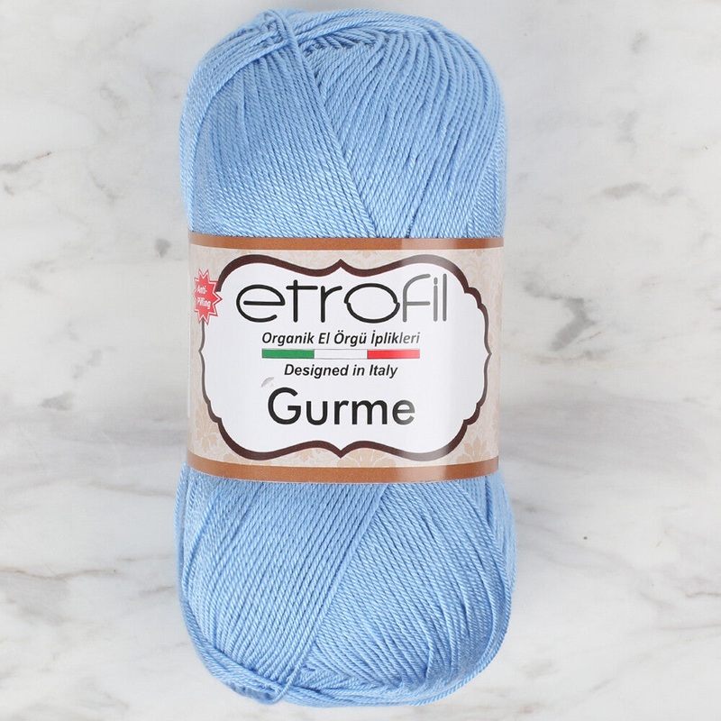 Etrofil Gurme Knitting Yarn, Blue – 75028