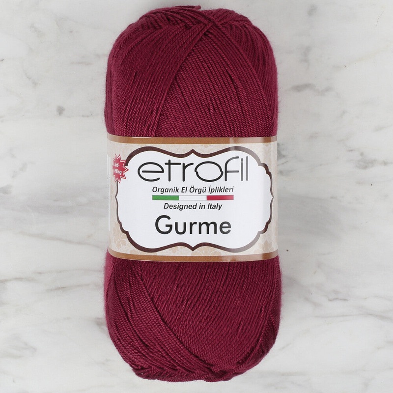 Etrofil Gurme Knitting Yarn, Claret – 73104