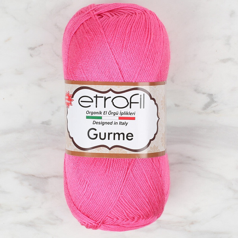 Etrofil Gurme Knitting Yarn, Fuchsia – 73041