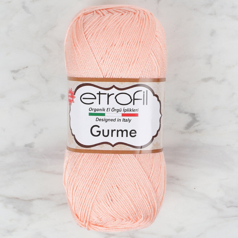 Etrofil Gurme Knitting Yarn, Pinkish Orange – 72039