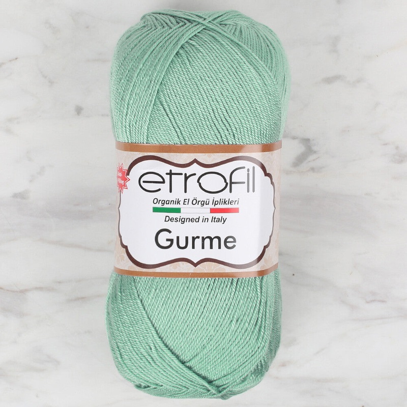 Etrofil Gurme Knitting Yarn, Reseda Green – 74021