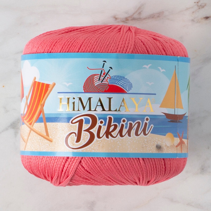 Himalaya Bikini Knitting Yarn, Vermilion – 80806