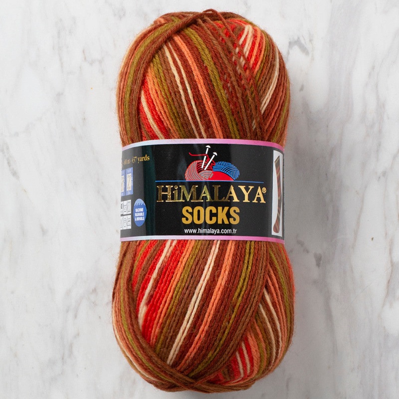 Himalaya Socks Yarn, Variegated   – 140-03