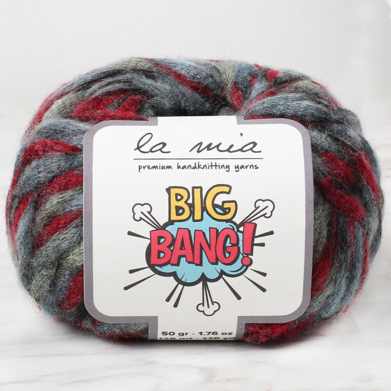 La Mia Big Bang Knitting Yarn, Variegated – LBN10