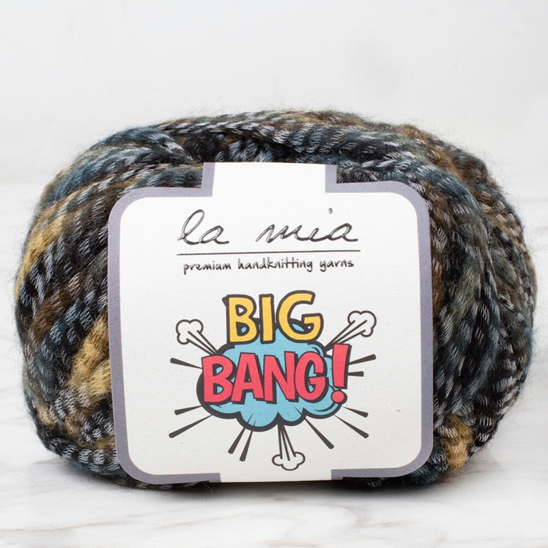La Mia Big Bang Knitting Yarn, Variegated – LBN20