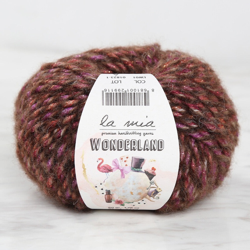 La Mia Wonderland Knitting Yarn, Variegated – LW01