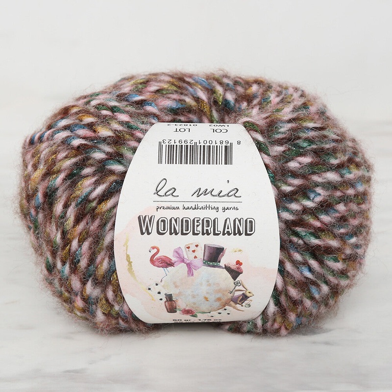 La Mia Wonderland Knitting Yarn, Variegated – LW02