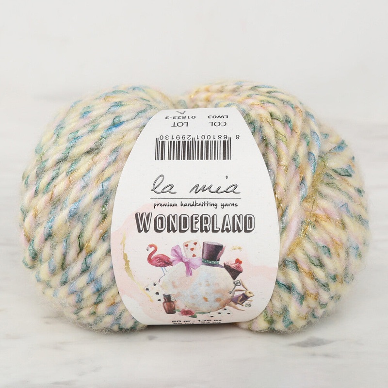 La Mia Wonderland Knitting Yarn, Variegated – LW03