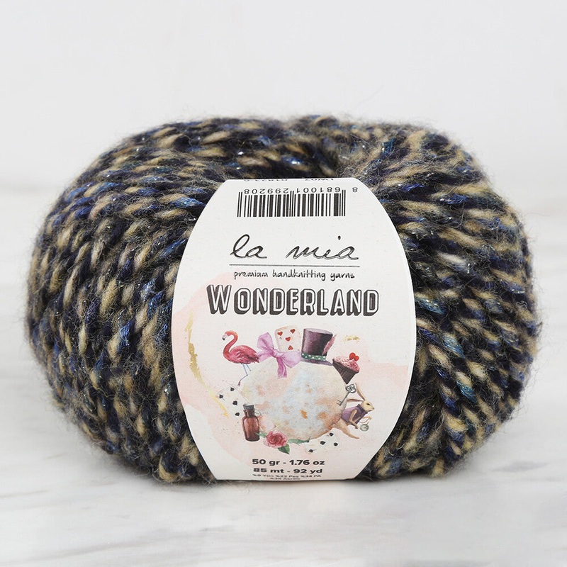 La Mia Wonderland Knitting Yarn, Variegated – LW07
