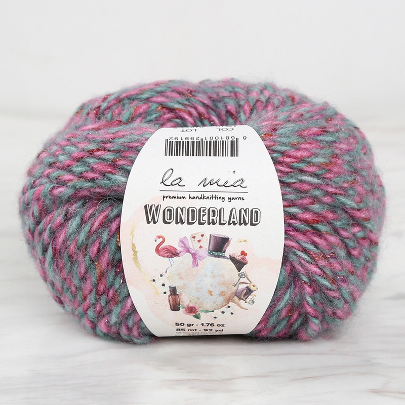La Mia Wonderland Knitting Yarn, Variegated – LW10