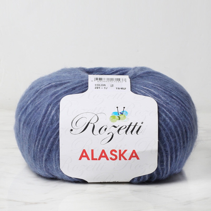 Rozetti Alaska Knitting Yarn, Air Blue – 231-17