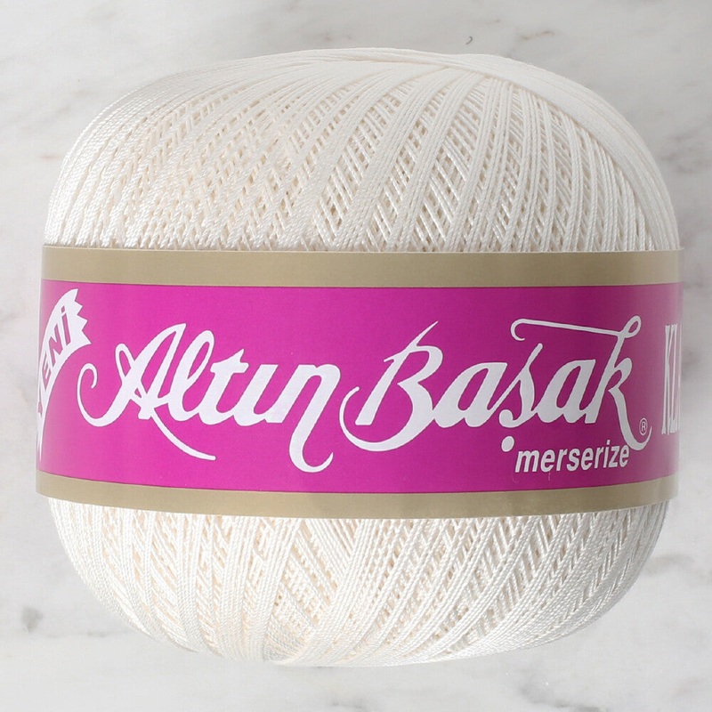 Altnbaak 100Gr Classic Lace Thread Ball  40 No – Cream