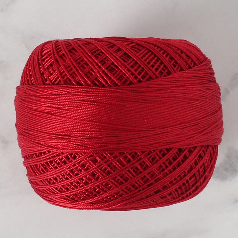 Altnbaak 20Gr 50 No Red Classic Colored Lace Thread Ball  – 357