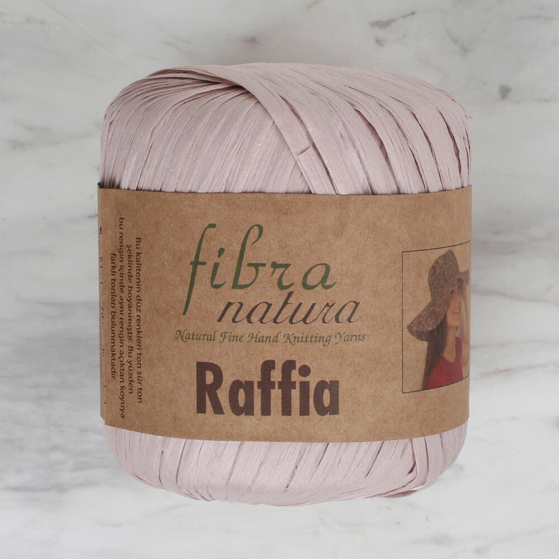 Fibra Natura Raffia 40gr Yarn, Beige – 116-16