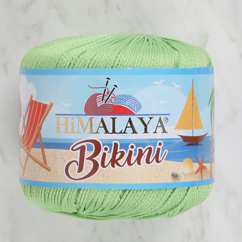 Himalaya Bikini Knitting Yarn, Green – 80609