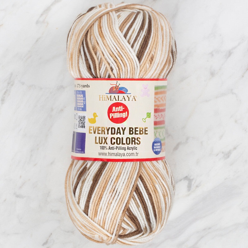 Himalaya Everyday Bebe Lux Colors Yarn, Variegated – 71402