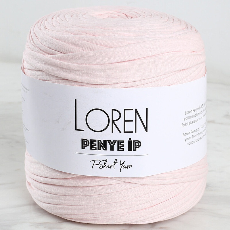 Loren T-shirt Yarn, Light Pink – 77