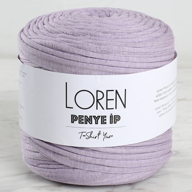 Loren T-shirt Yarn, Lilac – 78