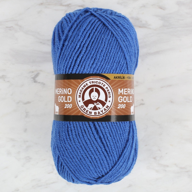 Madame Tricote Paris Merino Gold 200 Knitting Yarn, 200-016