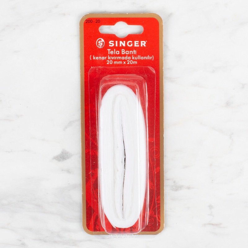 Singer (20 mm x 20 m) Double-Sided Fabric Tape 200-20