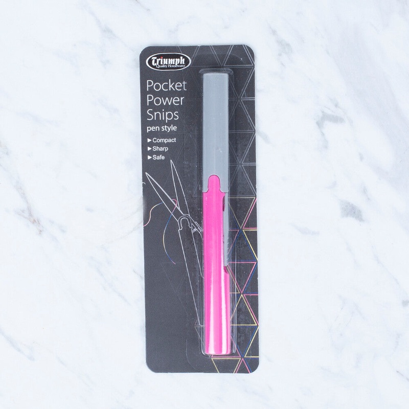 Triumph Pocket Power Snips, Pink – B4841