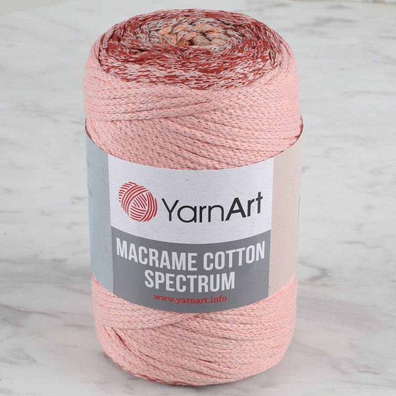 YarnArt Macrame Cotton Spectrum Yarn, Variegated – 1319