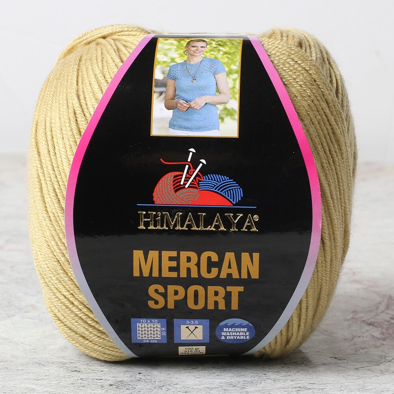 Himalaya Mercan Sport Yarn, Beige – 101-14