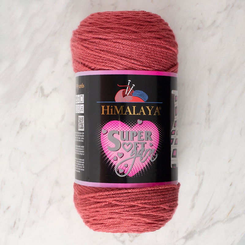 Himalaya Super Soft 200 gr Yarn, Dusty Rose – 80810