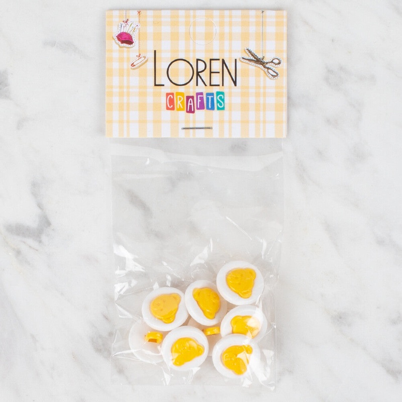Loren Crafts 8 Pack Button – 621