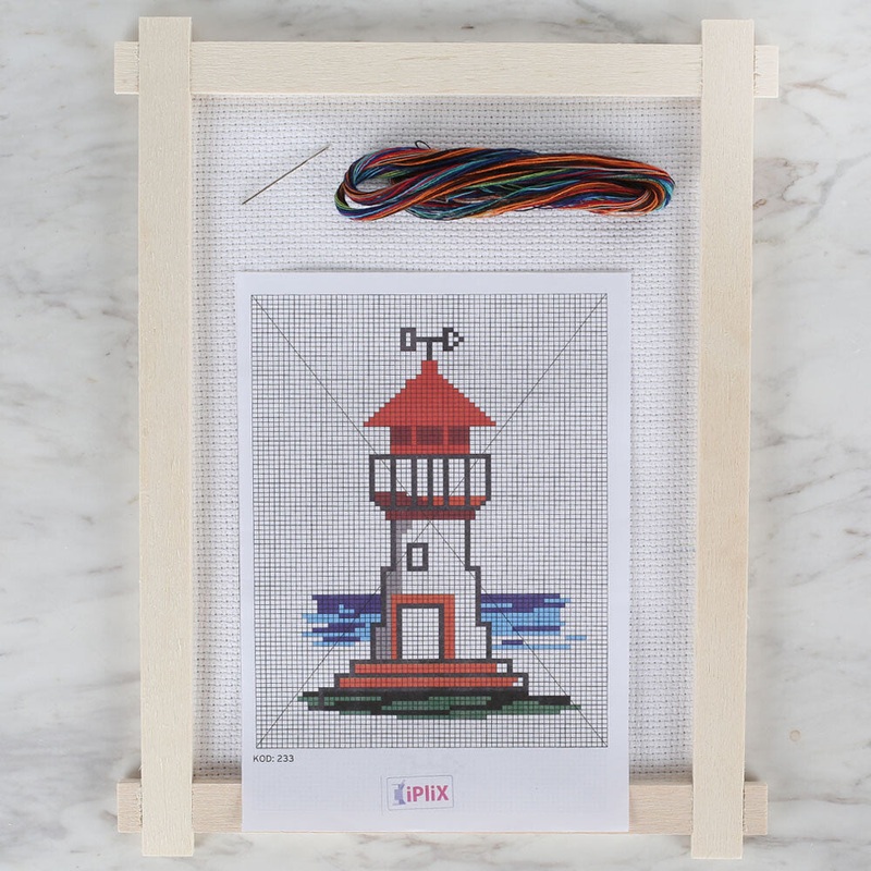 Loren Cross Stitch Kit, Light House – 233