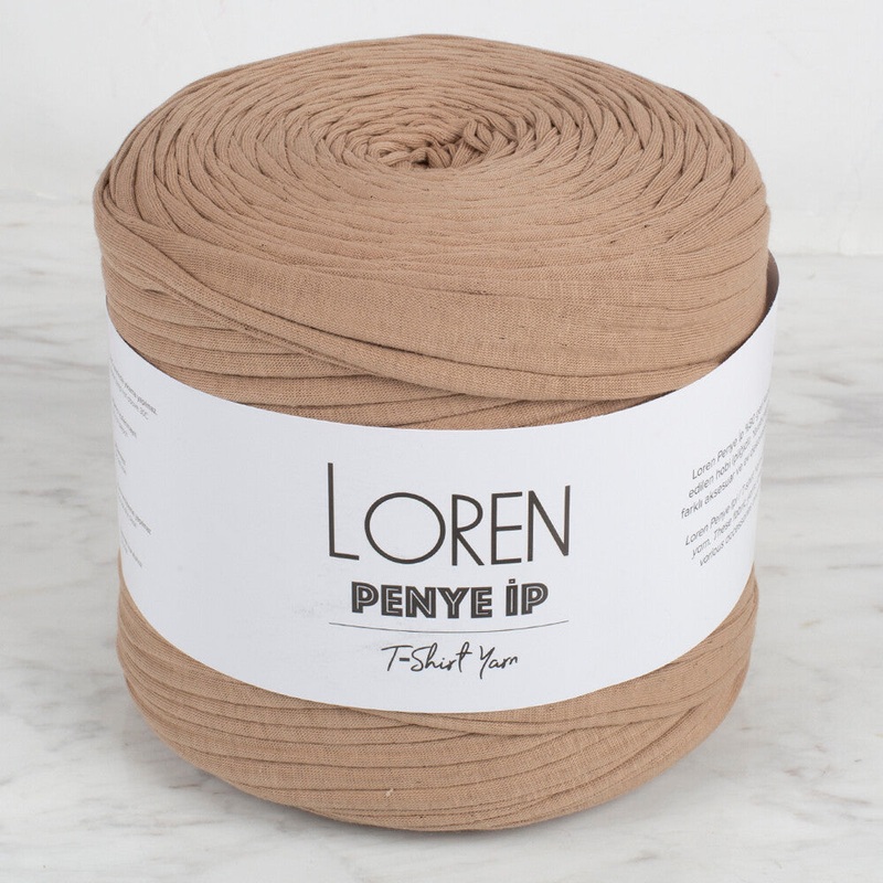 Loren T-Shirt Yarn, Beige – 31