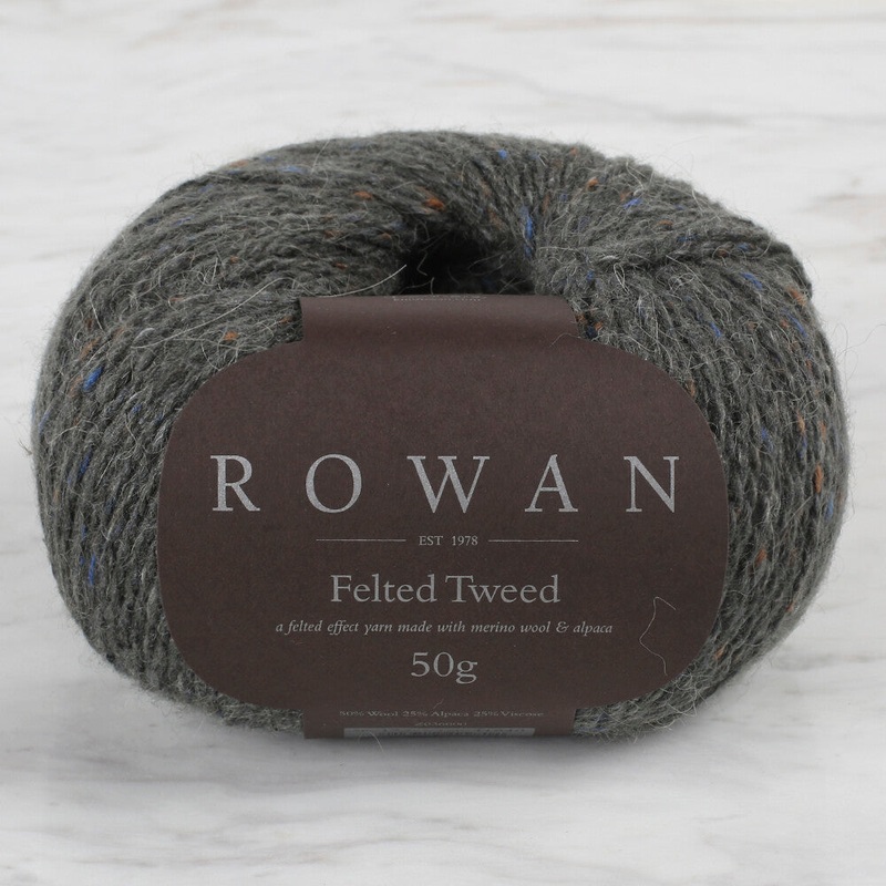Rowan Felted Tweed Yarn, Green – 172