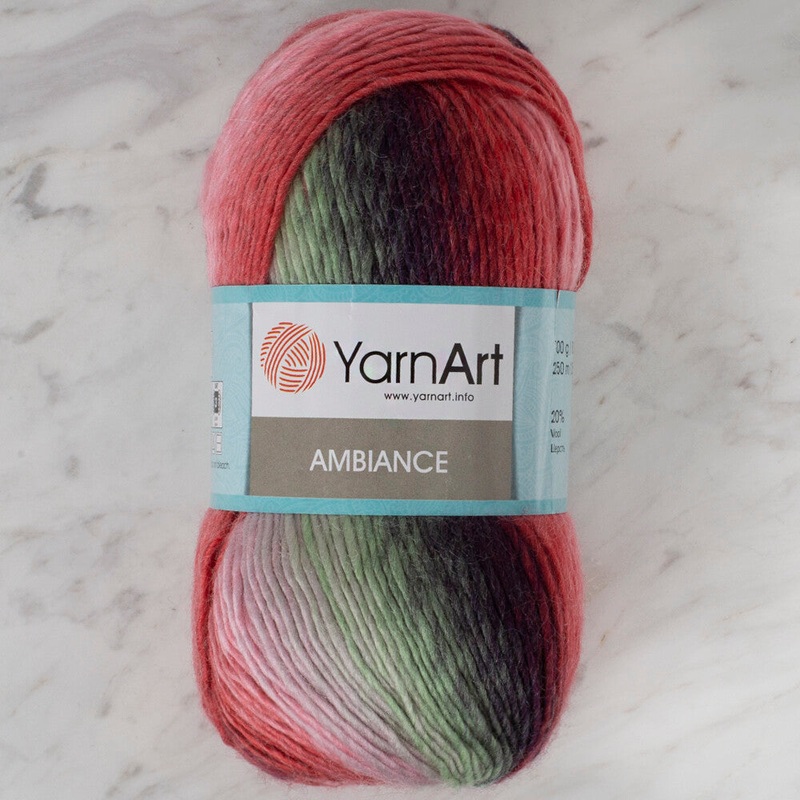 YarnArt Ambiance Knitting Yarn, Variegated – 150