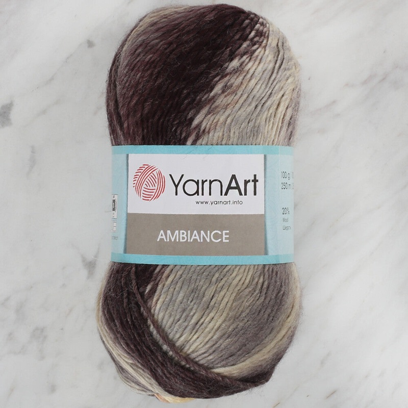 YarnArt Ambiance Knitting Yarn, Variegated – 151