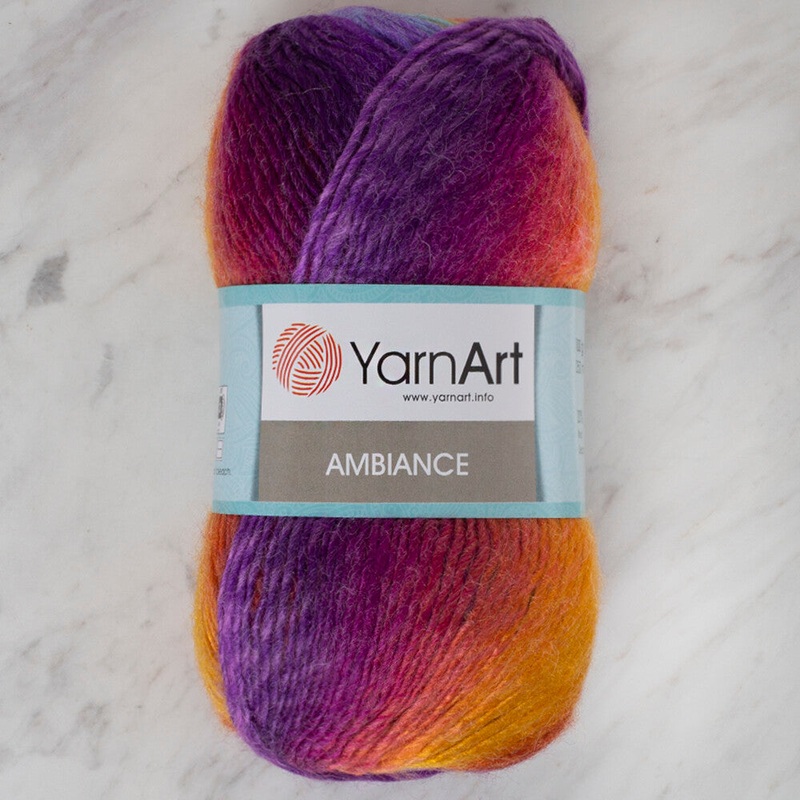 YarnArt Ambiance Knitting Yarn, Variegated – 160