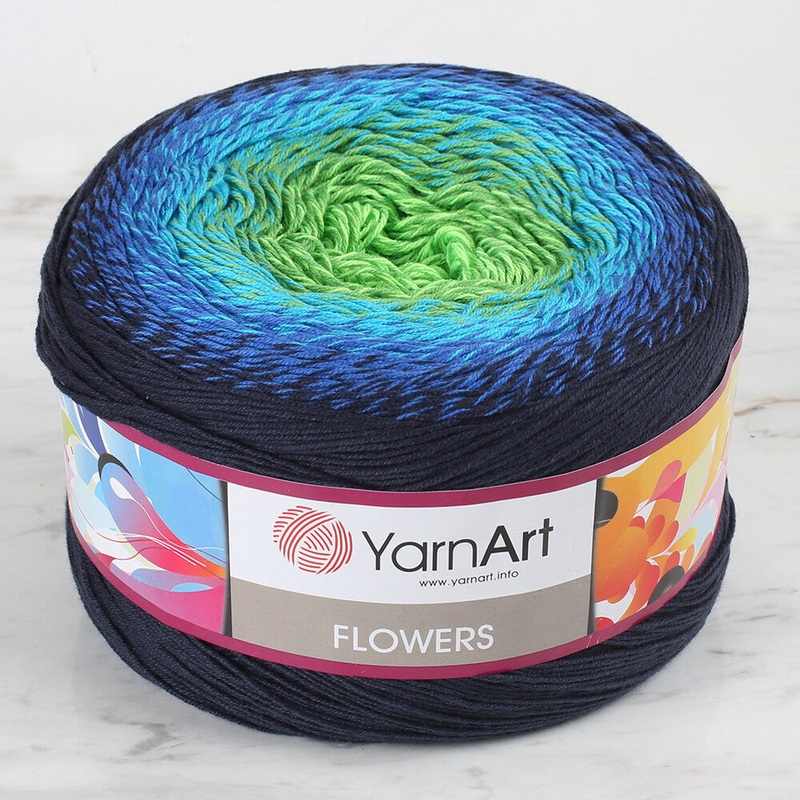 Yarnart Flowers Cotton Gradient Yarn – 300