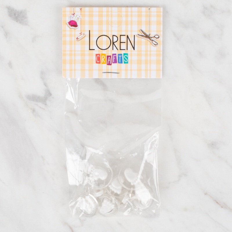 Loren Crafts 8 Pack Foot Button – 283