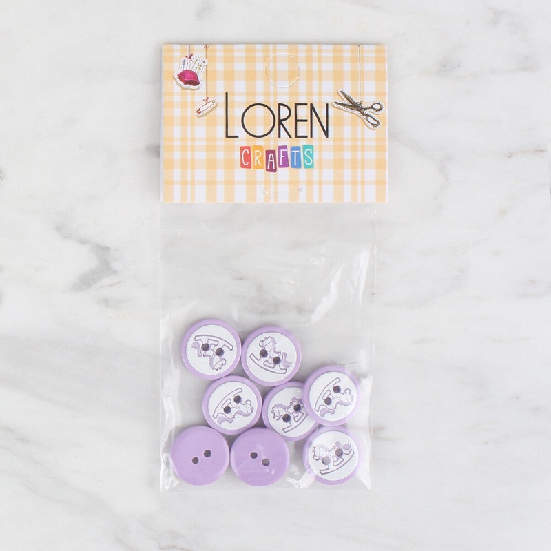 Loren Crafts 8 Pack Lilac – 498