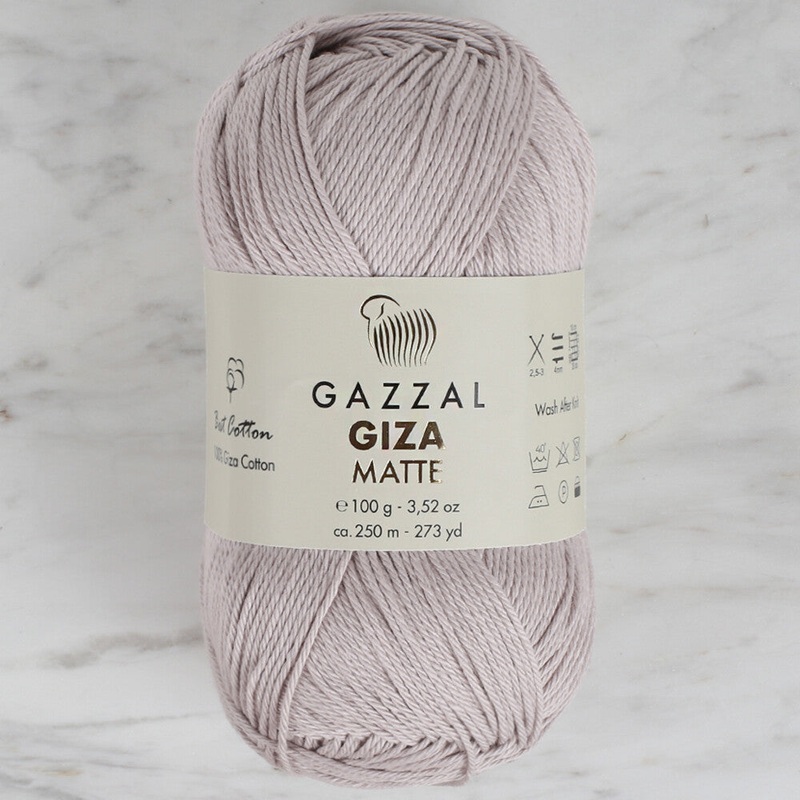 Gazzal Giza Matte Yarn, Beige – 5588