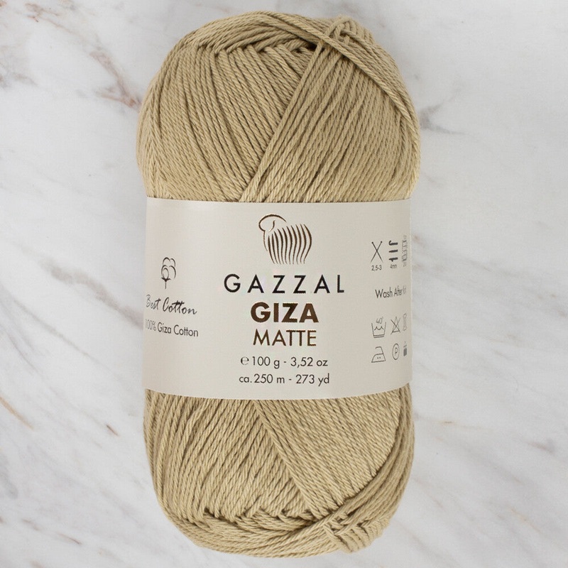 Gazzal Giza Matte Yarn, Pastel Green – 5594
