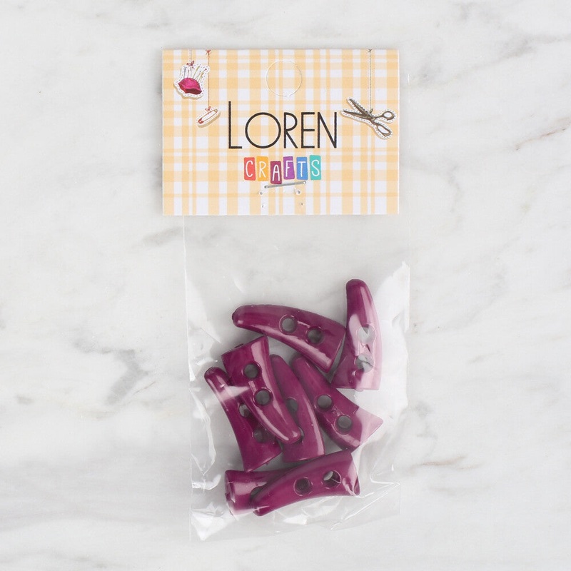 Loren Crafts 8 Pack Shepherd Button, – 132