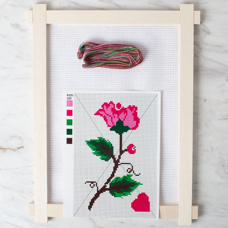 Loren Cross Stitch Kit, Clove – 228