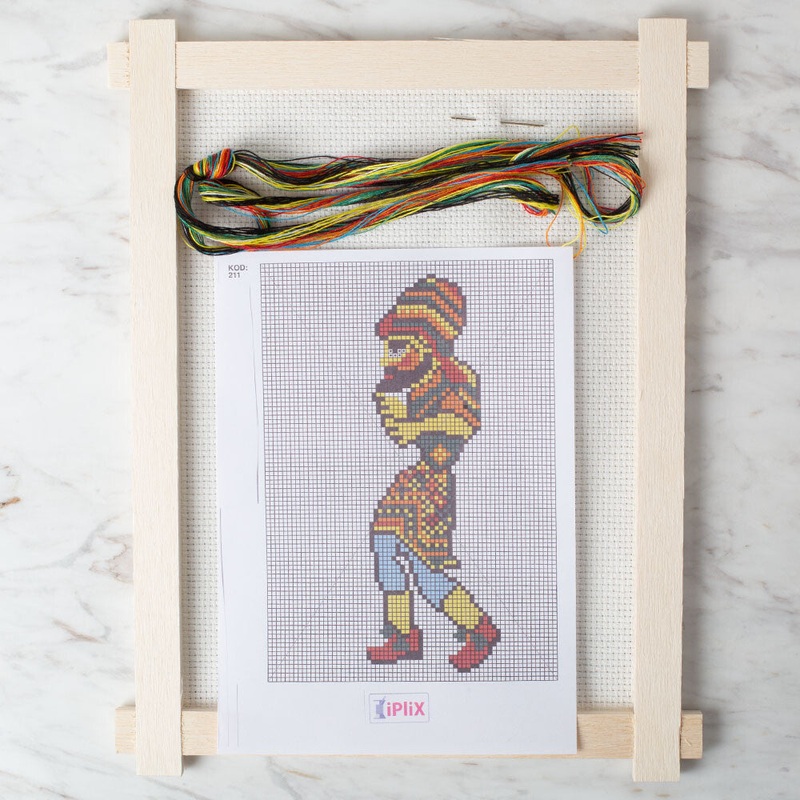 Loren Cross Stitch Kit, Hacivat – 211